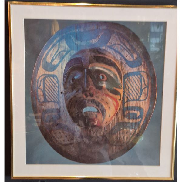 Framed Print – Northwest Coast Mask (Museum of Anthropology)