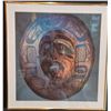 Image 1 : Framed Print – Northwest Coast Mask (Museum of Anthropology)