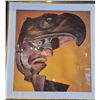 Image 1 : Framed Print – Indigenous Thunderbird Mask (Museum of Anthropology)