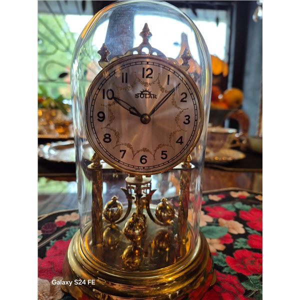 SOLAR Anniversary Dome Clock