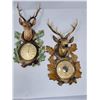 Image 6 : Pair of Vintage Stag Wall Plaques with Instruments
