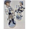 Image 2 : Vintage Porcelain Musician Figurines Pair