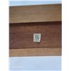 Image 5 : Vintage Wood Rolltop Jewelry Box