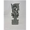 Image 2 : Hand-Carved Stone Sculpture – Dancing Female Figure with Serpent