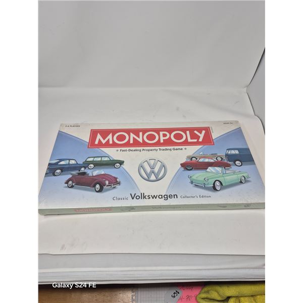 Monopoly Classic Volkswagen Collector's Edition