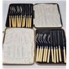 Image 3 : Two Boxed Sets of Vintage Carving & Fish Cutlery