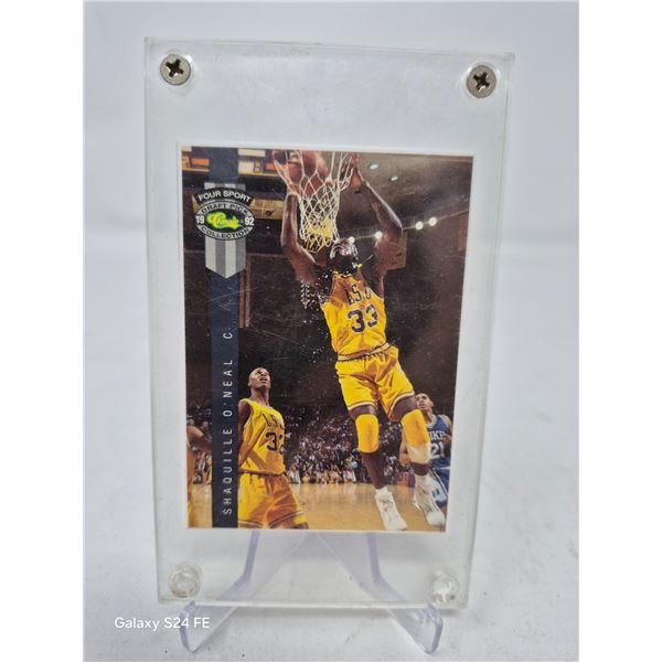 1992 Classic Draft Pick Shaquille O'Neal Card