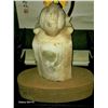 Image 3 : Alabaster Sculpture of Asian Female Bust