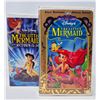 Image 1 : The Little Mermaid VHS Pair: Masterpiece Edition & Return to the Sea