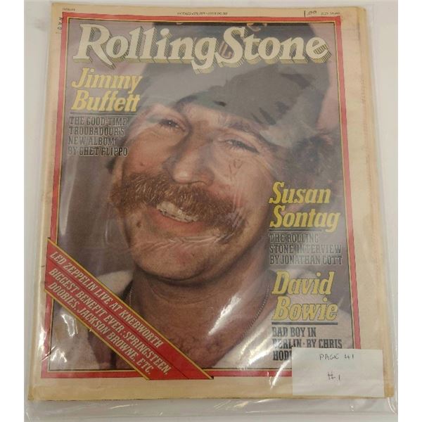 1979 Rolling Stone Magazine – Jimmy Buffett Cover