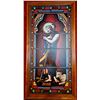 Image 2 : Vintage Religious Stained Glass Style Panels (Set of 3)