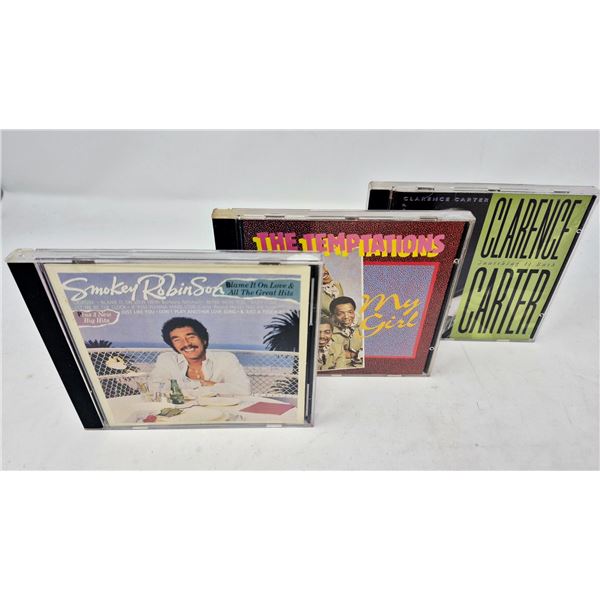 Motown Soul CD Lot (3 CDs)
