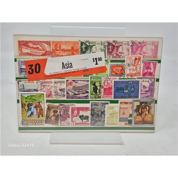 Asia Stamp Pack (30 Different)