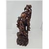 Image 1 : Hand-Carved Chinese Immortal Figure in Wood – Detailed and Elegant