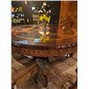 Image 2 : Luxury Inlaid Dining Table with 6 Upholstered Chairs – Ornate Elegance