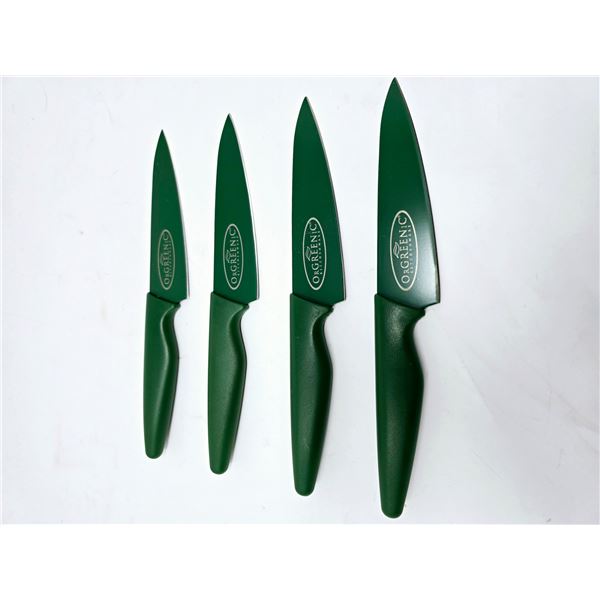 Orgreenic Green Knife Set – 4pc