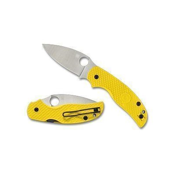 SPYDERCO SAGE 5 LW SALT 3" YELLOW