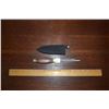 Image 1 : 9" BOOT KNIFE WOOD HANDLE