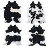 Image 1 : Brazilian Black/White Hair-On Cowhide
