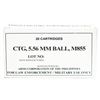 Image 1 : ARMSCOR 556NATO 62GR M855 - 220 Rounds