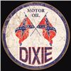 Image 1 : Dixie Gas - Weathered Round **FULLY EMBOSSED STEEL**