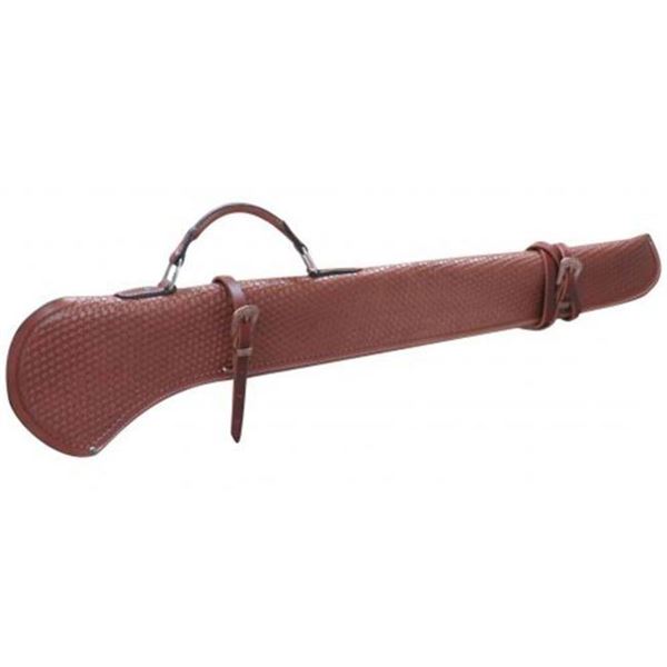 Showman 40" Basket Tooled Gun Scabbard