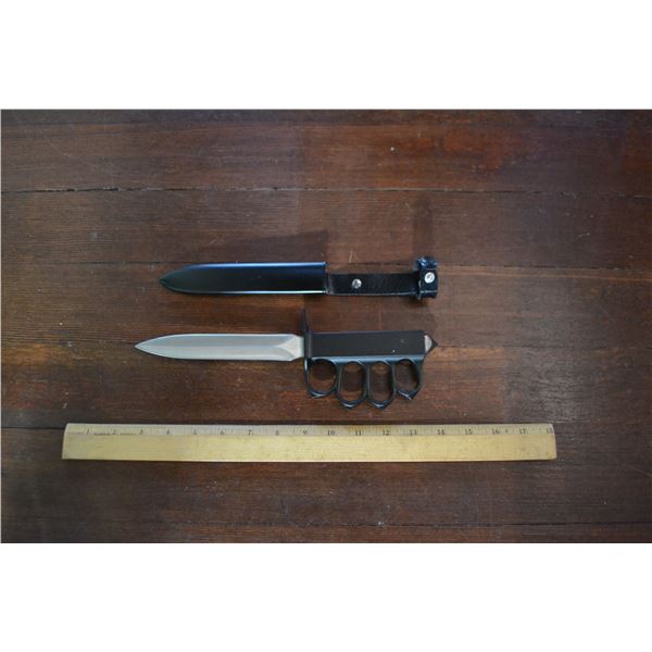 12" 1918 WWI TRENCH KNIFE