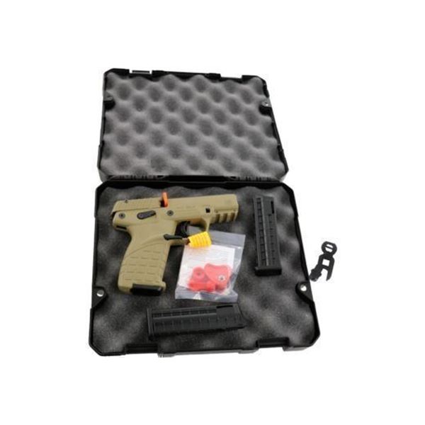 KEL-TEC P17 22LR TAN 17-SHOT W/3 MAGAZINES