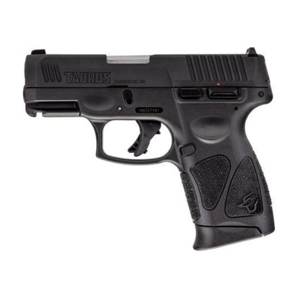 TAURUS G3C 9MM 12-SHOT 3-DOT ADJ. 3.26" MATTE BLACK POLYMER