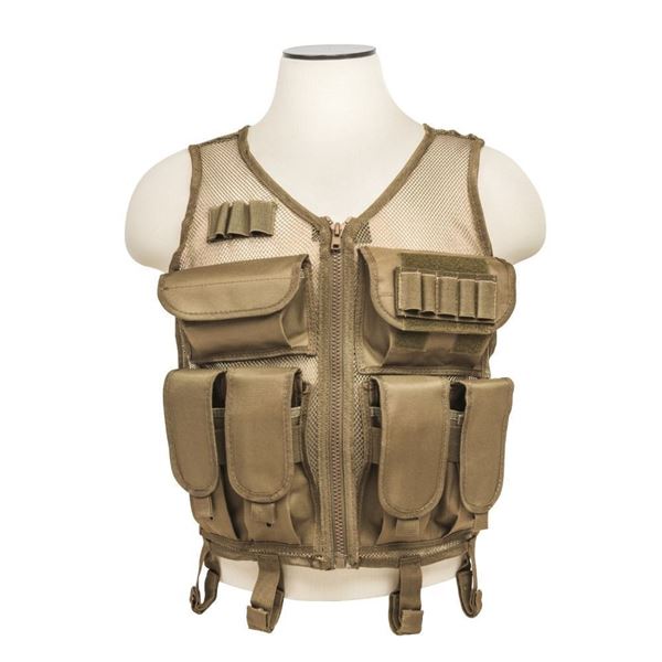NCStar Mesh Tactical Vest - Tan
