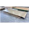 Image 2 : PALLET OF 10'L X 4'L FLAT METAL SIDING PANELS & ASSORTED SIZE RIDGED METAL SIDING PANELS