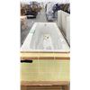 Image 1 : PALLET OF SHOW PROP BATHTUB 78"L X 32"W X 22"H