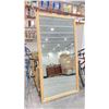 Image 1 : LARGE FRAMED MIRROR 39" X 74"