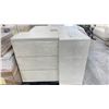 Image 2 : PALLET OF (4) 3 DRAWER METAL FILE CABINETS 30" X 18" X 37"H