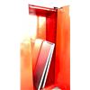 Image 3 : ULINE H-1564S-R FLAMMABLE LIQUID STORAGE CABINET WITH SHELVES & KEY 43" X 18" X 65"H