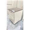 Image 2 : PORTABLE 2 DRAWER CUSHION TOP LOCKING FILE CABINET WITH KEY 15.5" X 18" X 22"H