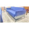 Image 2 : MODERN FABRIC SOFA WITH METAL BASE 71"L