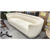 Image 1 : BAR STYLE FABRIC SOFA 91"L (CLEANING REQUIRED)