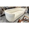 Image 2 : BAR STYLE FABRIC SOFA 91"L (CLEANING REQUIRED)