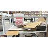Image 3 : 4 TIER PORTABLE METAL PUSH CART WITH CONTENTS 46" X 37" X 75"H