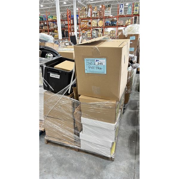 PALLET OF ASSORTED SHOW PROPS