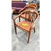 Image 2 : 3 WOOD CHAIRS