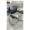 Image 2 : 7 STACKING CHAIRS & (3) ASSORTED ROLLING CABINETS