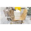 Image 2 : ( 2 ) COMMERCIAL SHOPPING CARTS