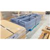 Image 2 : PALLET OF GREY EZ RECT SHELVING WITH 2 PALLETS OF SHELVING BOARDS