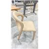 Image 2 : BEIGE LEATHER CHAIR