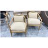 Image 2 : PAIR OF OUTDOOR CONVERSATION SET PATIO CHAIRS