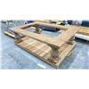 Image 2 : WOODEN TABLE - APPROX. 60"W X 40"D X 19"H