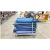 Image 1 : IKEA SHOPPING CART WITH STACK OF MOVING BLANKETS