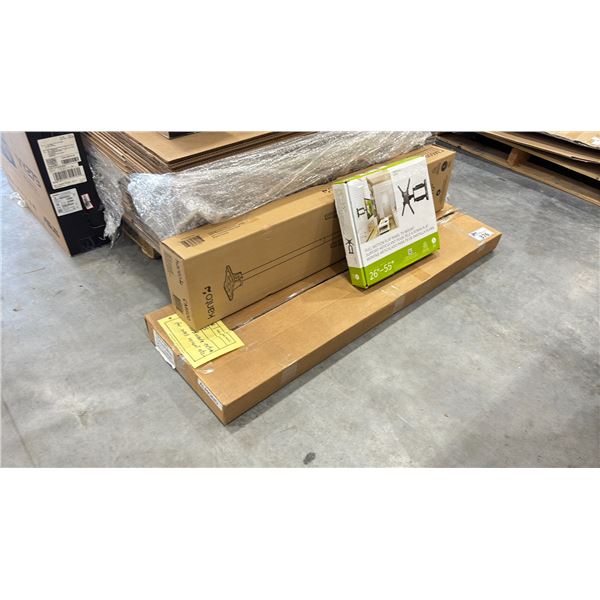 26"-55" WALL MOUNT, 37"-70" WALL MOUNT & A BOX OF HARDWARE FOR WALL MOUNT